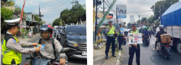 Operasi Patuh Semeru 2025 Polres Malang Sapa Pengendara, Sosialisasikan Kamseltibcarlantas