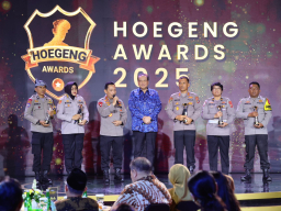 Aipda Rahmad Muhajirin Anggota Polres Bojonegoro Polda Jatim Raih Hoegeng Award 2025