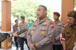 Gerakan Pangan Murah : Polres Tuban Siapkan 12 Ton Beras SPHP