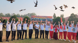 Gelorakan Semangat Kemerdekaan, SPN Polda Jatim Lepas 17 Merpati Gelar Berbagai Lomba Penuh Kebersamaan