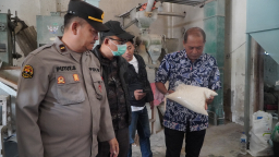 Satgas Pangan Polres Blitar Lakukan Pendataan Stok Beras Antisipasi Kelangkaan dan Kenaikan Harga