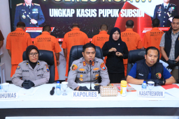 Polisi Berhasil Ungkap Upaya Penjualan Ilegal 17,8 Ton Pupuk Bersubsidi