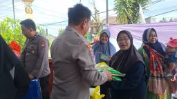 Hari Juang Polri, Polres Malang Salurkan 15 Ton Beras Lewat Gerakan Pangan Murah