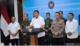 Sidang Kabinet, Prabowo Kembali Minta Kapolri-Panglima TNI Tak Ragu Tindak Perusuh