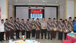 Muscab ke-5 PP Polri Nganjuk, Kapolres Tekankan Sinergitas Jaga Kamtibmas