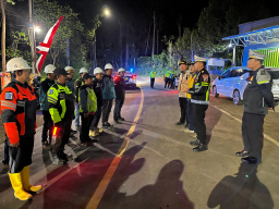 Jalur Gumitir Resmi Dibuka, Satlantas Polres Jember Himbau Pengendara Tetap Waspada dan Kedepankan Keselamatan