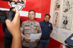 Polres Pelabuhan Tanjung perak Tetapkan 4 Remaja, Tersangka Tawuran di Jalan Kalilom Lor Surabaya