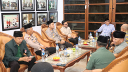 Silaturahmi IPSI di Padepokan Persinas ASAD, Kapolres Ajak Jaga Kedamaian Nganjuk