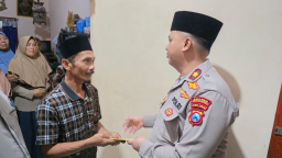 Sampaikan Bela Sungkawa Polres Probolinggo Kunjungi Keluarga Korban Penembakan KKB Papua