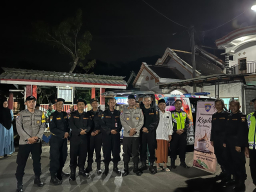 Patroli Polres Blitar Melalui Program Kopling Wujudkan Kedekatan Polisi dan Masyarakat untuk Harkamtibmas