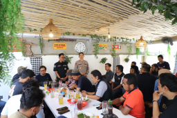 Silaturahmi Pupuk Sinergi, Polresta Malang Kota Ajak Awak Media Jadi Garda Terdepan Jogo Malang