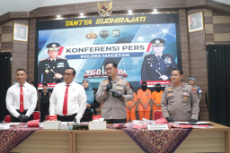 Polisi Berhasil Amankan Komplotan Perampok Spesialis Minimarket