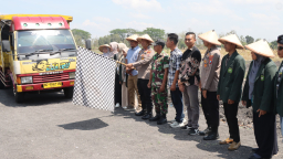 Panen Raya Jagung Serentak, Polres Nganjuk Sumbang 10 Ton di Kuartal III 2025