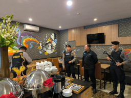 Polres Nganjuk Laksanakan Sterilisasi Hotel Jelang Kunjungan Menteri Perdagangan