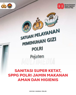 Sanitasi Super Ketat SPPG Polri Jamin Makanan Aman dan Higenis