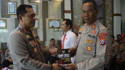 Kapolres Nganjuk Gelar Coffee Morning Bahas Kamtibmas dan Apresiasi Kinerja Jajaran