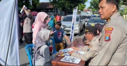 Polres Nganjuk Gelar Sosialisasi Pendidikan dan Rekrutmen Taruna Bhayangkara serta Bintara Brimob Tahun 2026