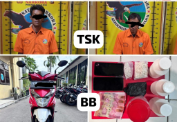 Satresnarkoba Polres Nganjuk: "Bongkar Sindikat Pengedar Sabu dan Pil Dobel L di Baron"
