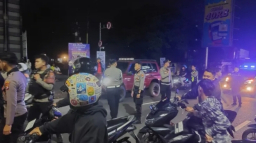 Polisi Satlantas Amankan 55 Motor, Digunakan Balap Liar di Kota Malang