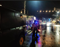 Patroli Blue light, Polres Nganjuk Pastikan Kamtibmas Kondusif Pasca Nataru