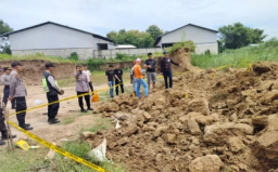 Longsor Galian Tanah Renggut Nyawa Warga Maospati, Polisi Lakukan Olah TKP