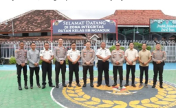 Kapolres Baru Nganjuk Perkuat Sinergi Lintas Lembaga, Kunjungi Ketua DPRD dan Karutan Kelas IIB