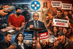 Mojokerto Memanas: Penangkapan Jurnalis Belah Dua Kubu PERS, Antara Pebegakan Hukum Dan DUGAAN Jebakan. 