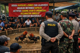 Diduga Polres Jember dan Jajarannya Abaikan Instruksi Kapolri, Aktivitas Sabung Ayam di Ambulu Jadi Sorotan Masyarakat