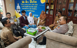 Kapolsek Klojen Sambang SMAN 4 Kota Malang, Serap Aspirasi Sekolah dan Perkuat Pembinaan Mental Pelajar