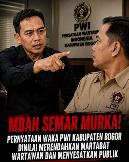 Mbah Semar Murka! Pernyataan Waka PWI Kabupaten Bogor Dinilai Merendahkan Martabat Wartawan dan Menyesatkan Publik