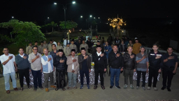 Awali Tugas, Kapolresta Malang Kota Keliling Pos Kamling Bersama Forkopimda, Serap Aspirasi Warga Wonokoyo