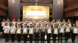 Raih Predikat Terbaik di Polda Jajaran, Polresta Malang Kota Terima Penghargaan Pelayanan Publik Kapolri