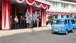 73 Angkot Gratis Diluncurkan, Kapolresta Malang Kota: Tekan Risiko Kecelakaan dan Pelanggaran Pelajar di Jalan Raya