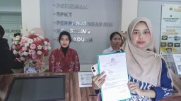 Kabupaten Malang Turut Menyumbang Padatnya Pelayanan SKCK di Gedung Sarja Arya Rencana Polresta Malang Kota