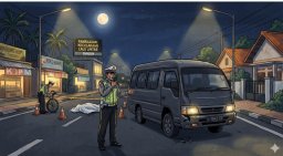 Lalai Berkendara di Kowel, Nyawa Seorang Penyeberang Jalan Melayang