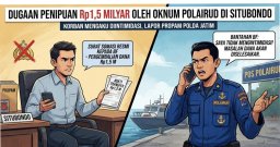 Dugaan Penipuan Rp1,5 Miliar oleh Oknum Polairud di Situbondo, Korban Mengaku Diintimidasi