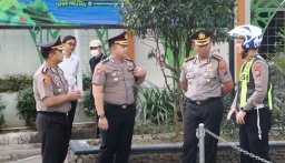 Polresta Malang Kota Intensifkan Gatur Lalin Setiap Pagi, Kapolresta Turun Langsung Pantau Zona Sekolah