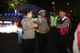 Polres Pelabuhan Tanjung Perak Gelar Patroli Skala Besar, Antisipasi Gangster dan Balap Liar
