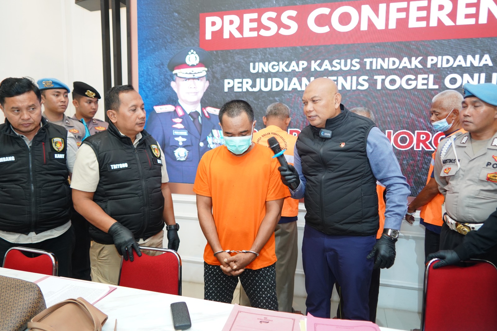 Berhasil Bongkar Tiga Kasus Judi Online di Wilayah Hukum Polres Ponorogo