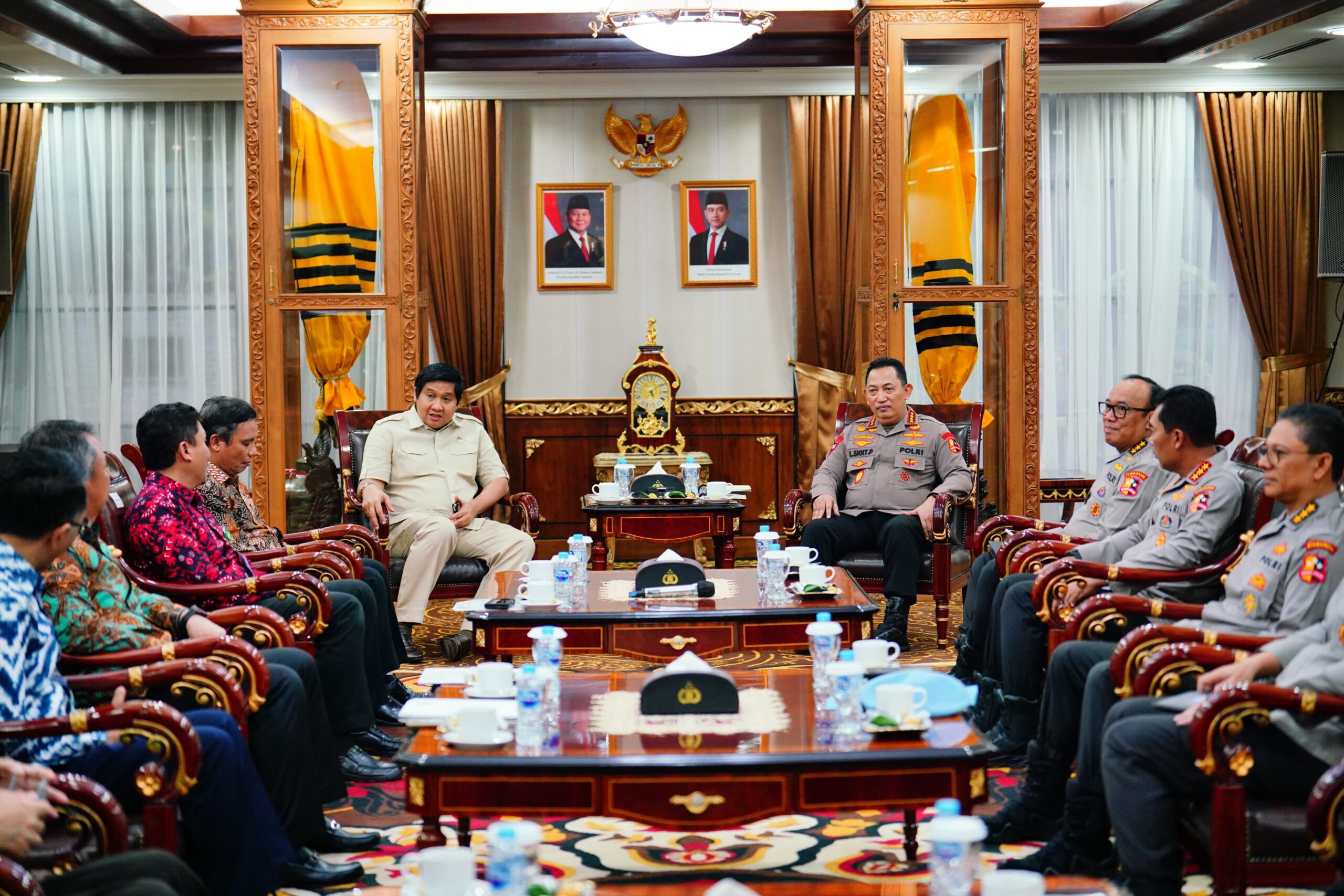 Kapolri dan Menteri Perumahan Bahas: "Program Pembangunan 3 Juta Rumah"