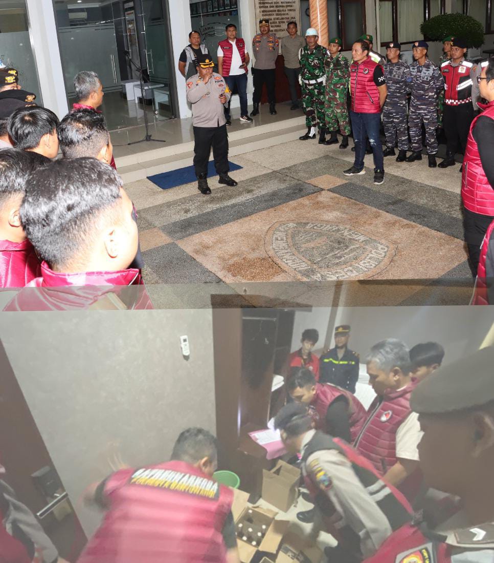 Harkamtibmas: "Personel Gabungan Polresta Banyuwangi Gelar Razia Tempat Hiburan Malam"
