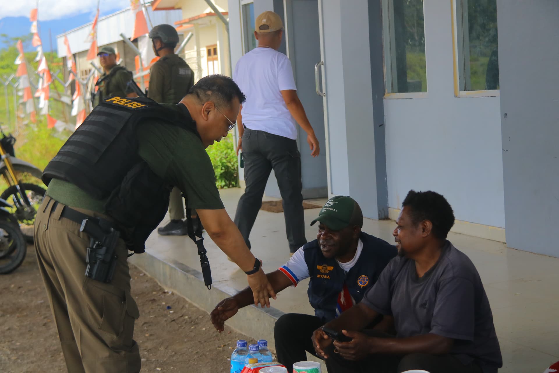 Polri Komitmen Jaga Perdamaian dan Pembangunan di Papua.