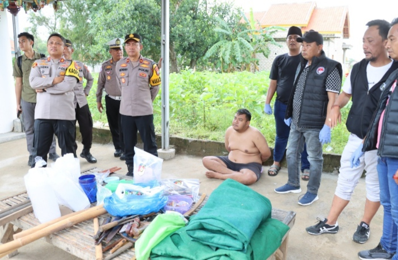 Diduga Kampung Narkoba, Jenis Sabu Sabu 57 Gram di Desa Jambringin di Amankan.
