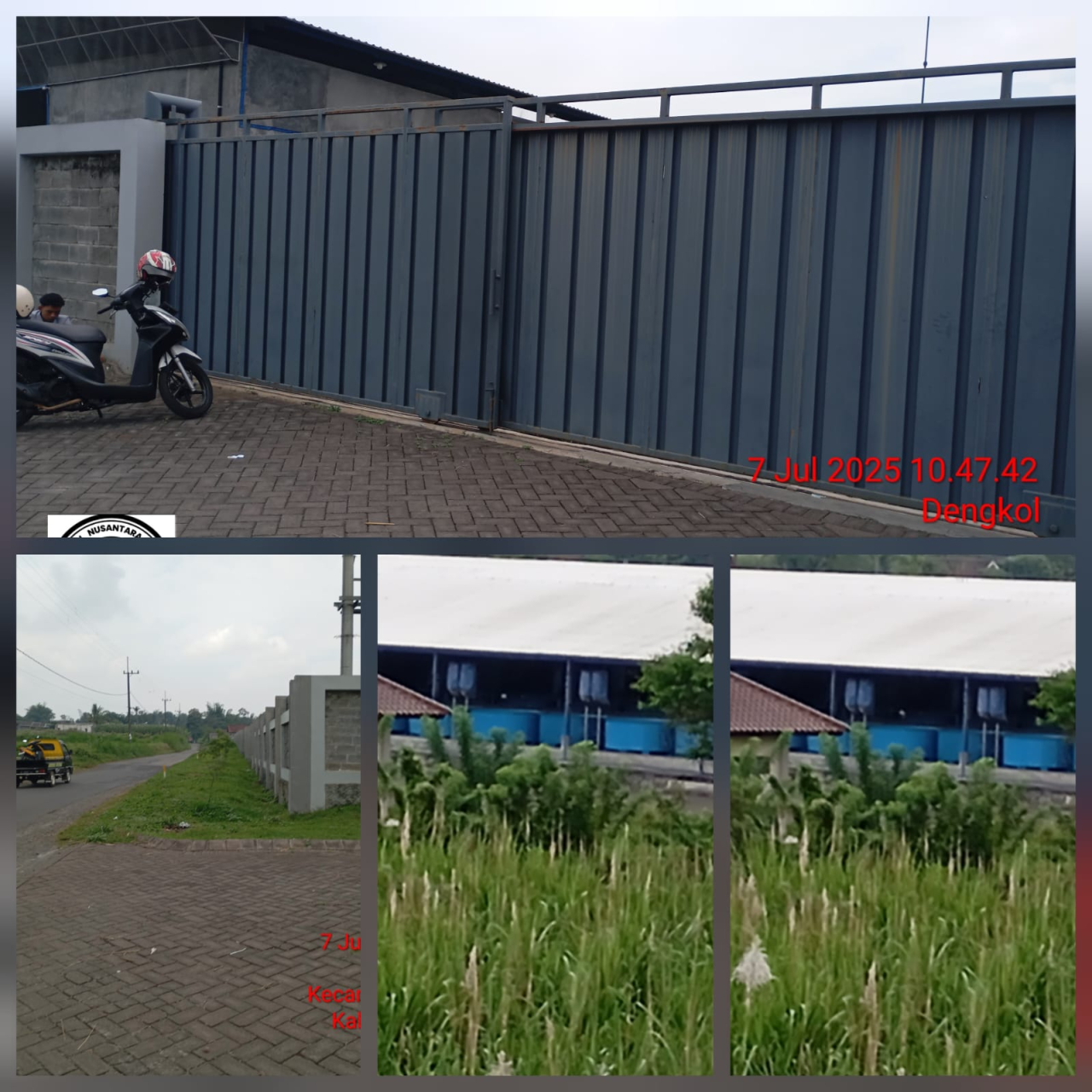 Puluhan Tong Plastik Biru di Dalam Gudang; Diduga Gudang Tanpa Kejelasan Identitas dan Statusnya