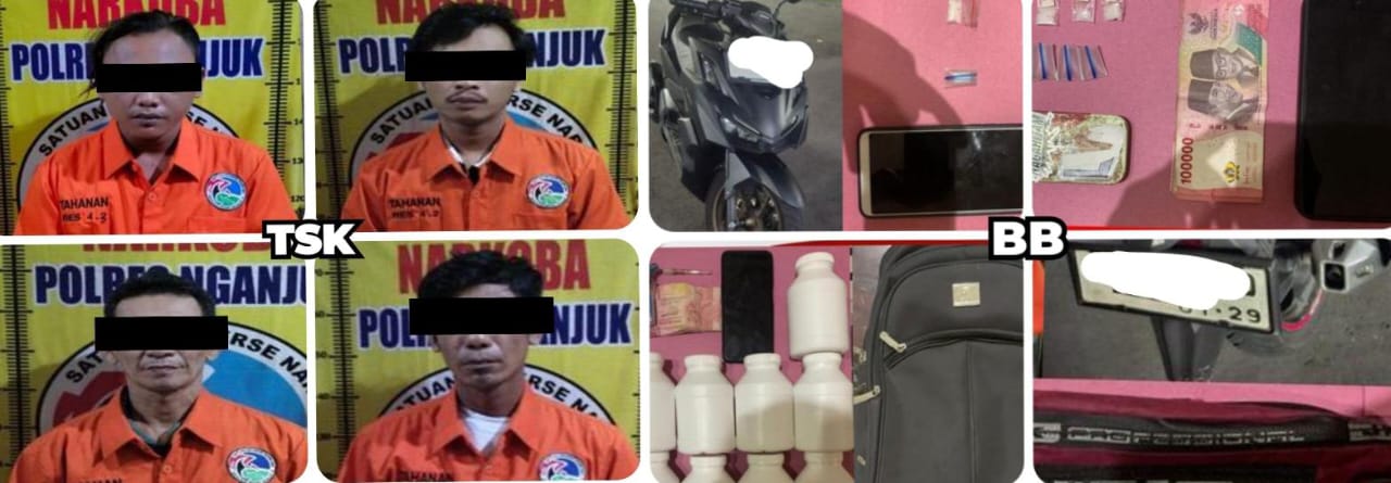 Polisi Bongkar Jaringan Narkotika Terorganisir, Empat Pengedar Diringkus dalam Sehari