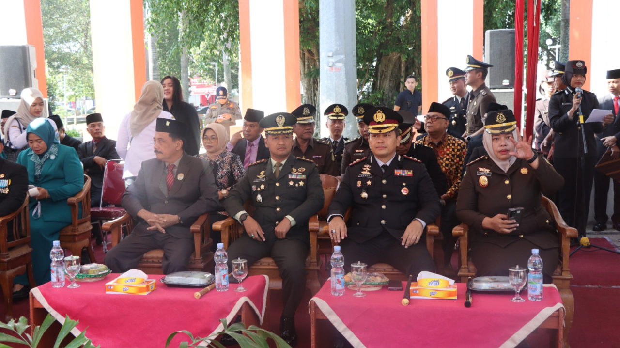 Peringati Hari Kesaktian Pancasila, Polres Nganjuk Perkuat Komitmen Tugas