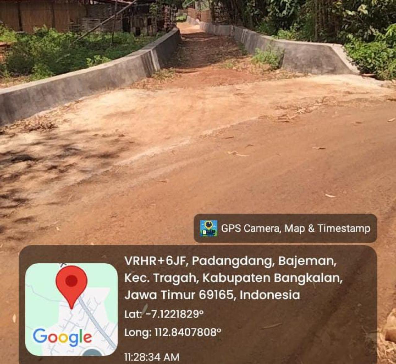 Kades Bajaman Tragah Bangkalan Ketakutan Saol Indikasi Korupsi Dana Desa 2022 -2023