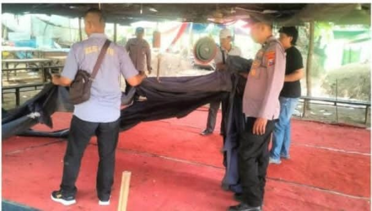 Polsek Ngronggot dan Resmob Polres Nganjuk Bongkar Lokasi Diduga Arena Sabung Ayam