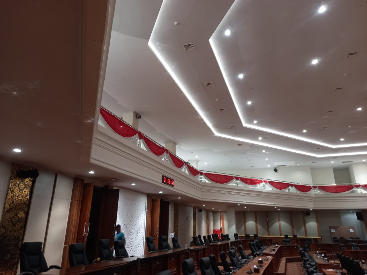 Sempat Terdampak Angin Puting Beliung, Gedung DPRD Bojonegoro Kini Kembali Normal