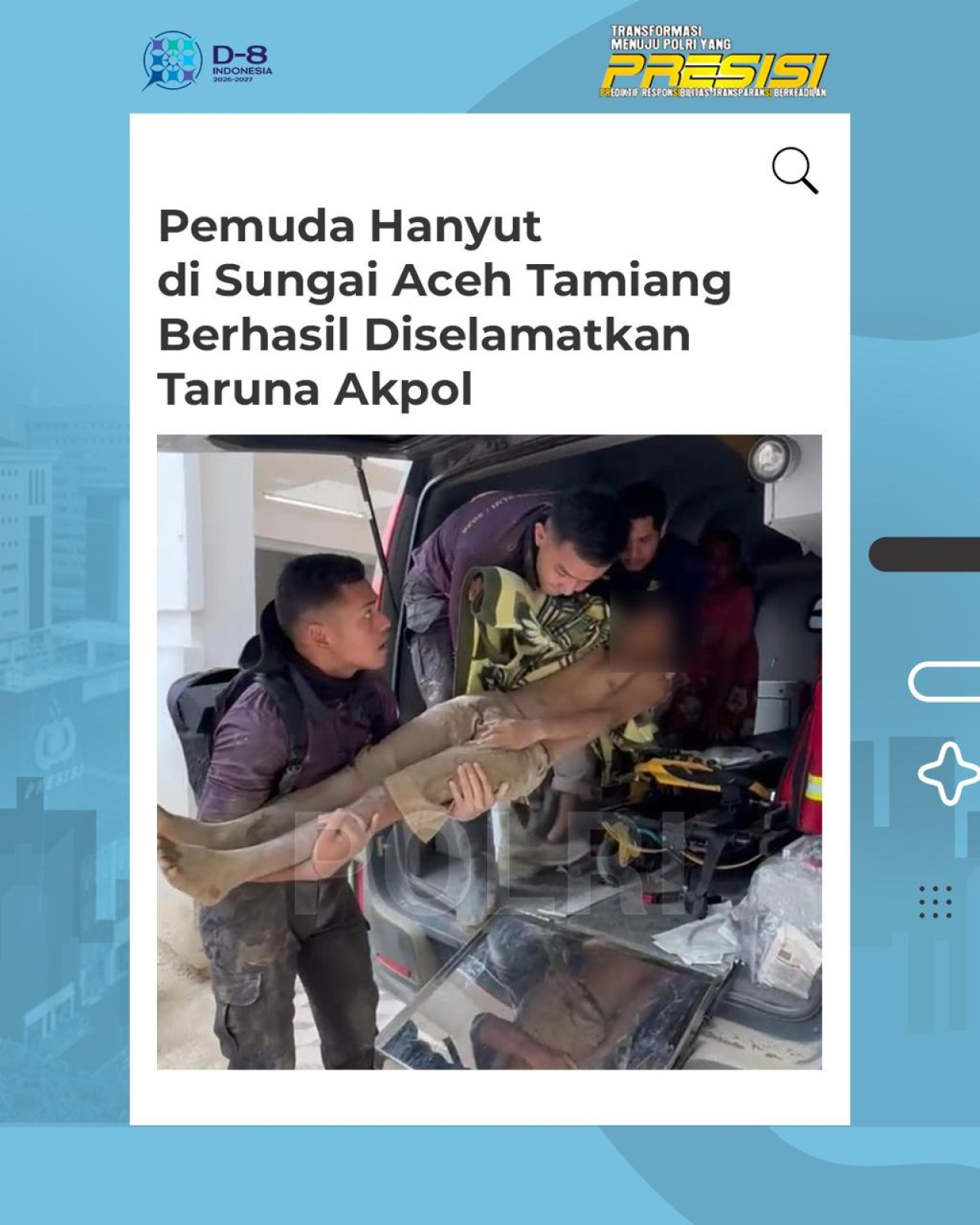 Pemuda Korban Hanyut Banjir di Sungai Kawasan Bawah Jembatan Kuala Simpang, Aceh Tamiang